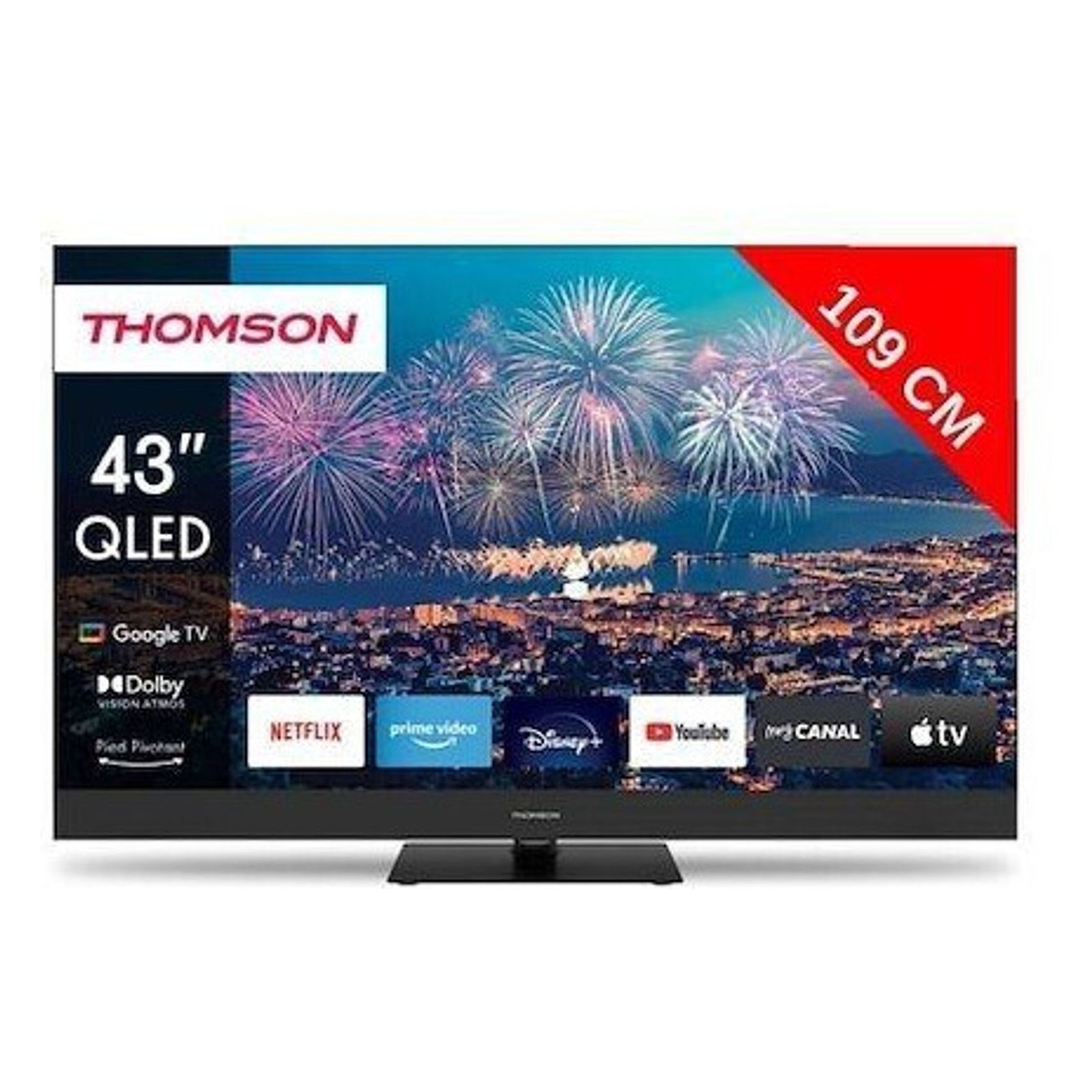 Thomson 43QG6C14 Fernseher Smart TV 109,2 cm 43 4K Ultra HD - Bild 1 von 3