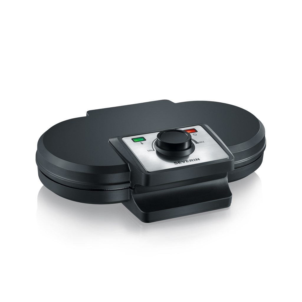 Severin Doppel-Waffelautomat schwarz 1200 Watt NEU & OVP-1
