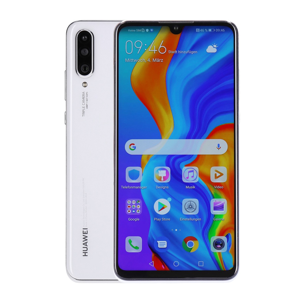 Huawei P30 lite Dual-SIM 128GB Pearl White Android LTE Smartphone-1