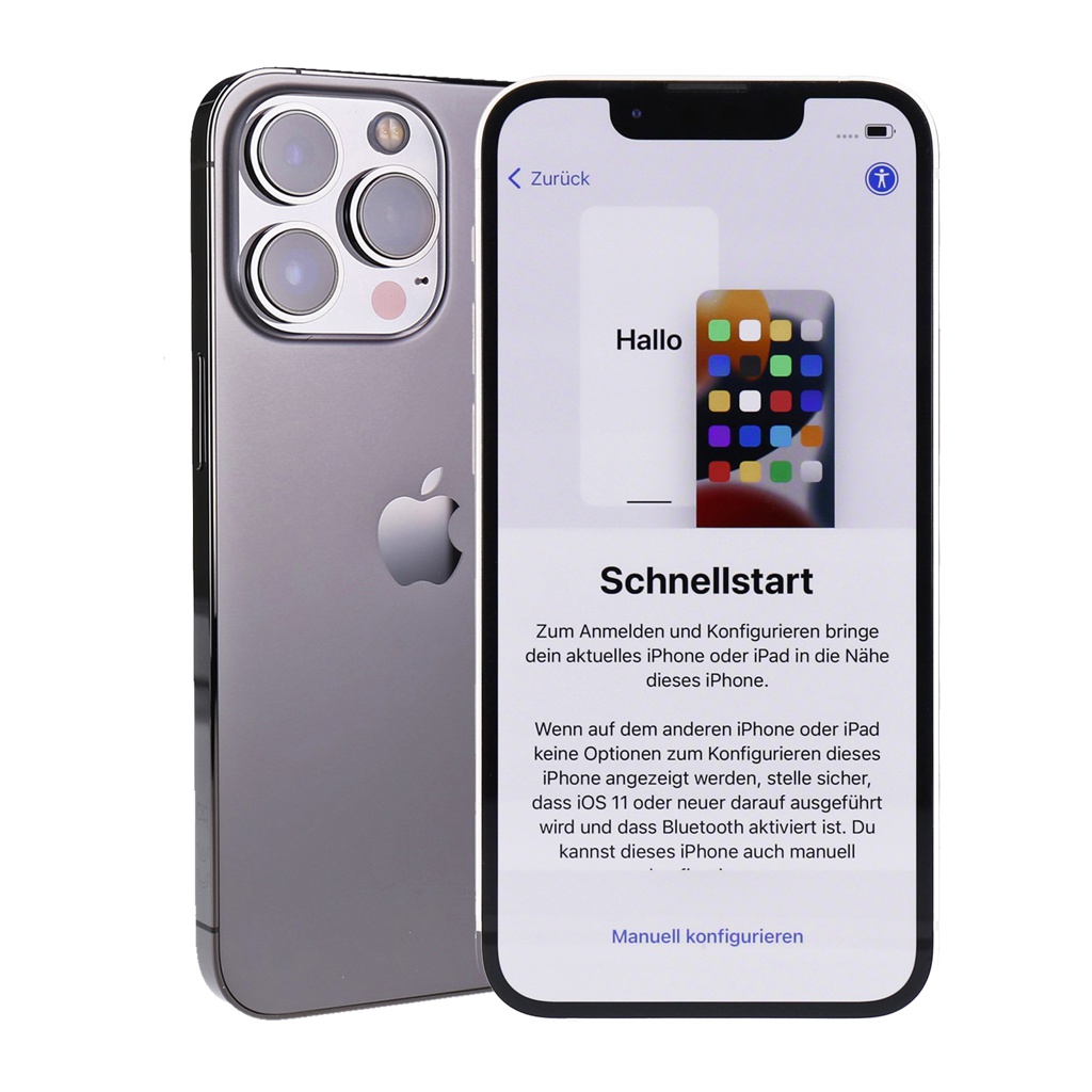 Apple iPhone 13 Pro 128GB Graphite iOS Smartphone Neuware-1