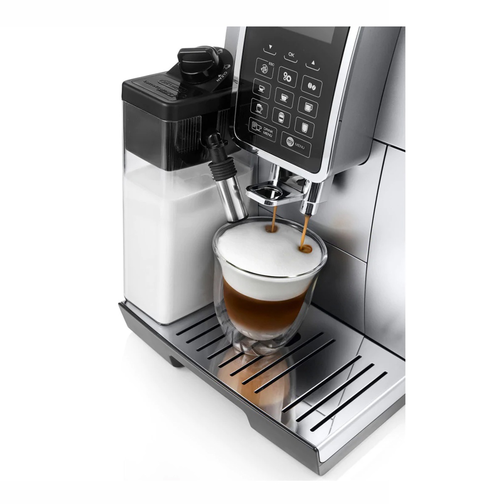 DeLonghi ECAM350.75.S Kaffeevollautomat Dinamica silber eBay