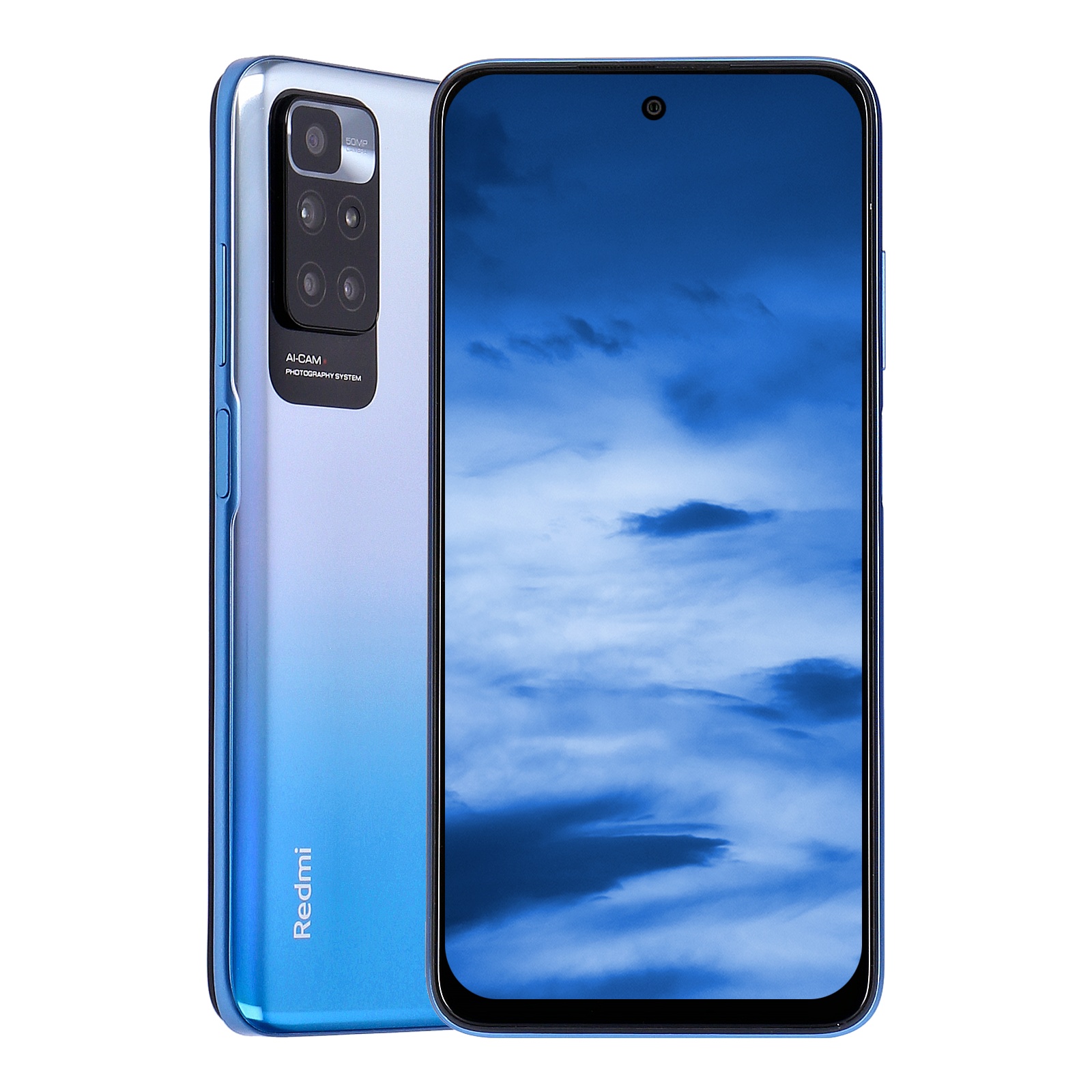 Xiaomi Redmi 10 Dual-SIM 64GB Sea Blue 4GB RAM Android Smartphone Gebrauchtware-1