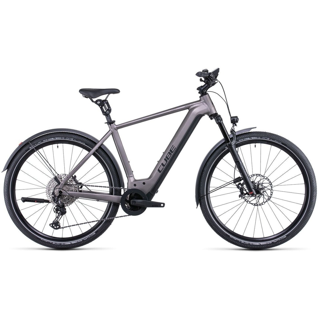 Cube Nuride Hybrid SLT 750 Allroad Men 2022 teak´n´black 50cm e-Bike-1