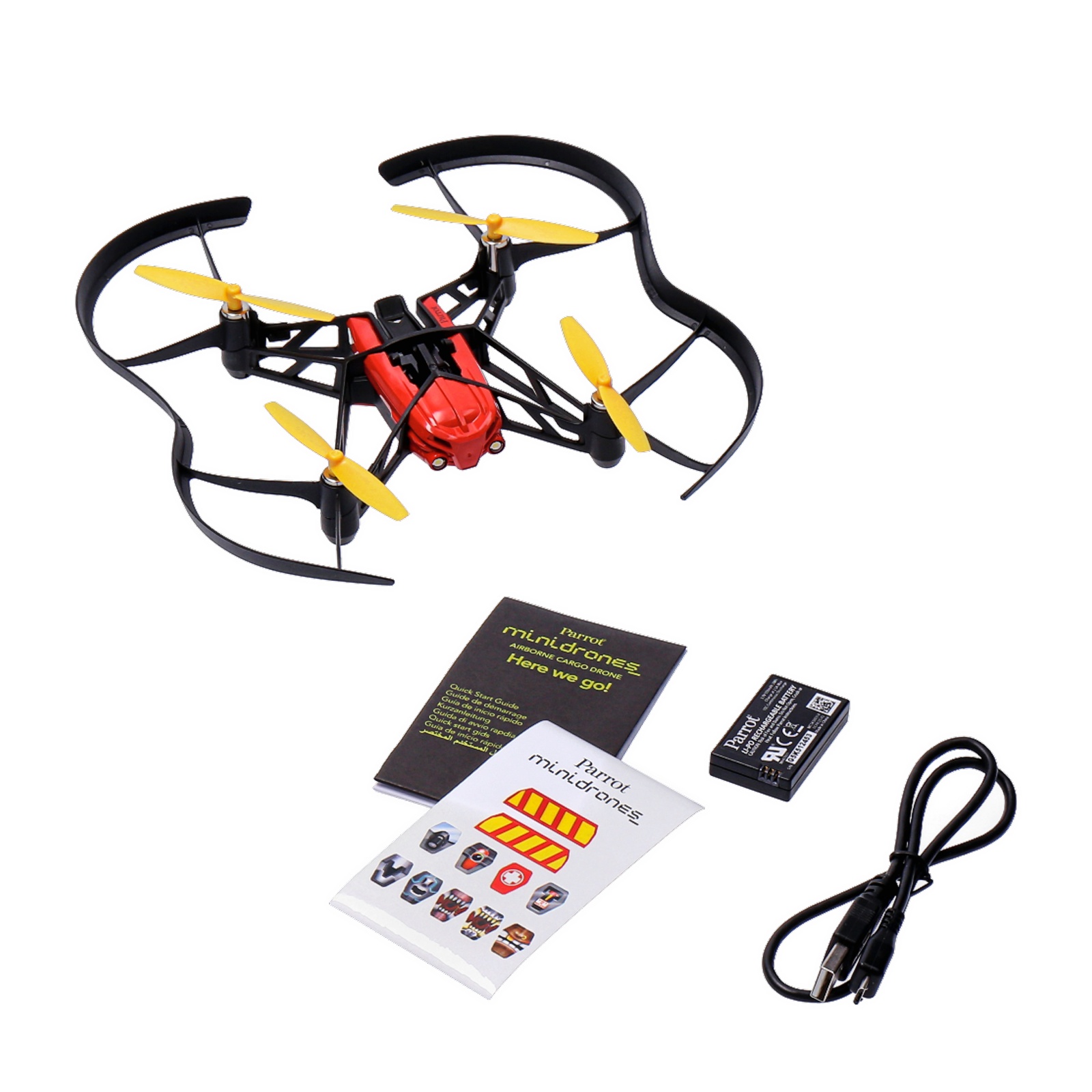 Parrot Airborne Night Drone RTF Night Blaze 63g in schwarz, rot-4