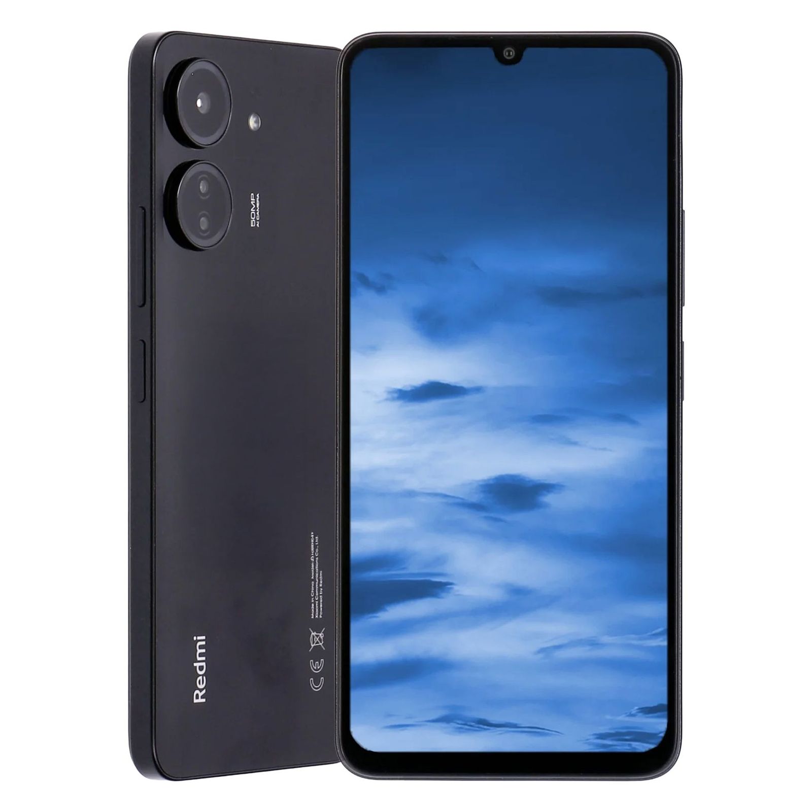 Xiaomi Redmi 13C Dual-SIM 128GB Midnight Black Android Smartphone wie neu-1