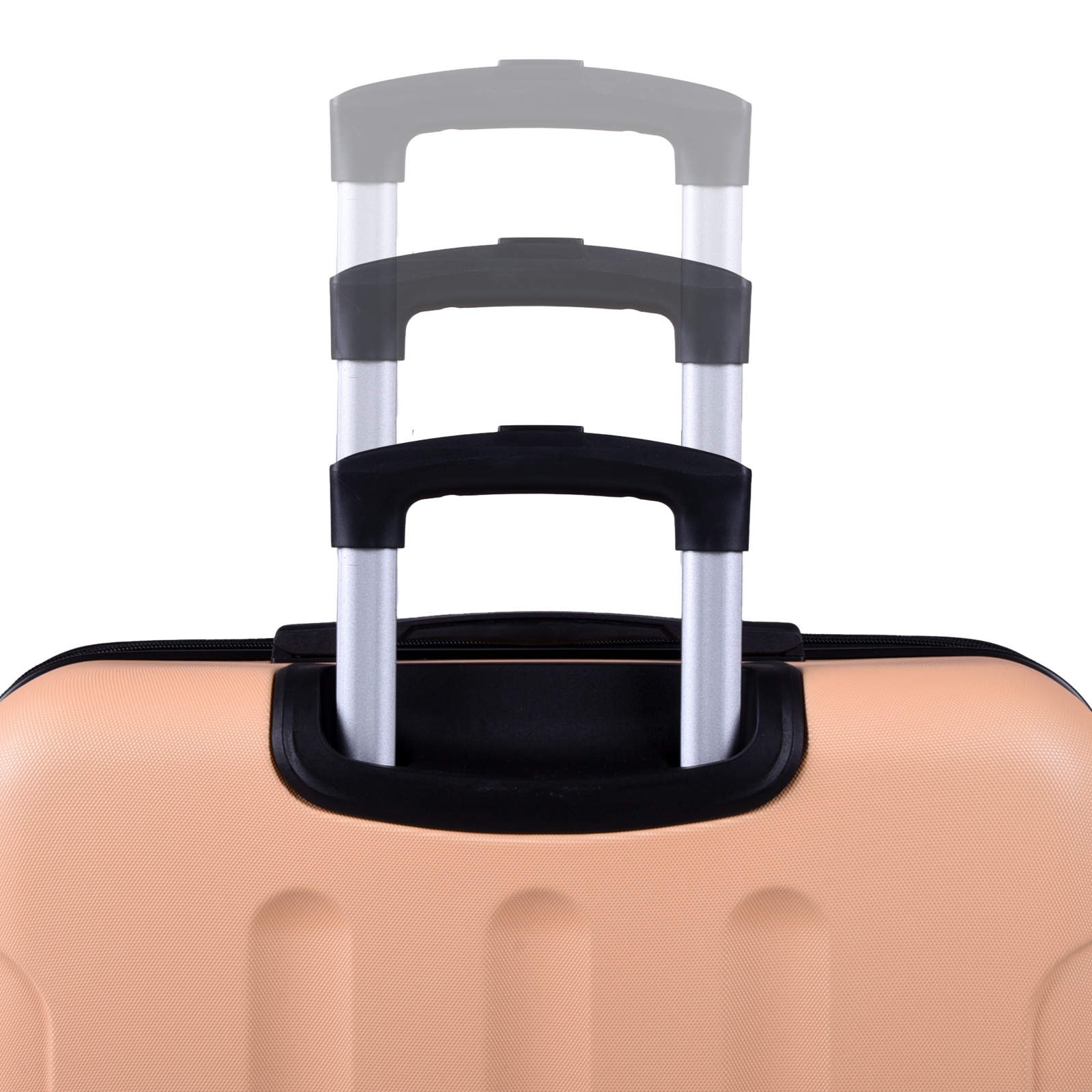 3tlg. Hartschalen Kofferset,Teleskopgriff, Erweiterungsfunktion TSA- Schloss - Bild 6 von 30