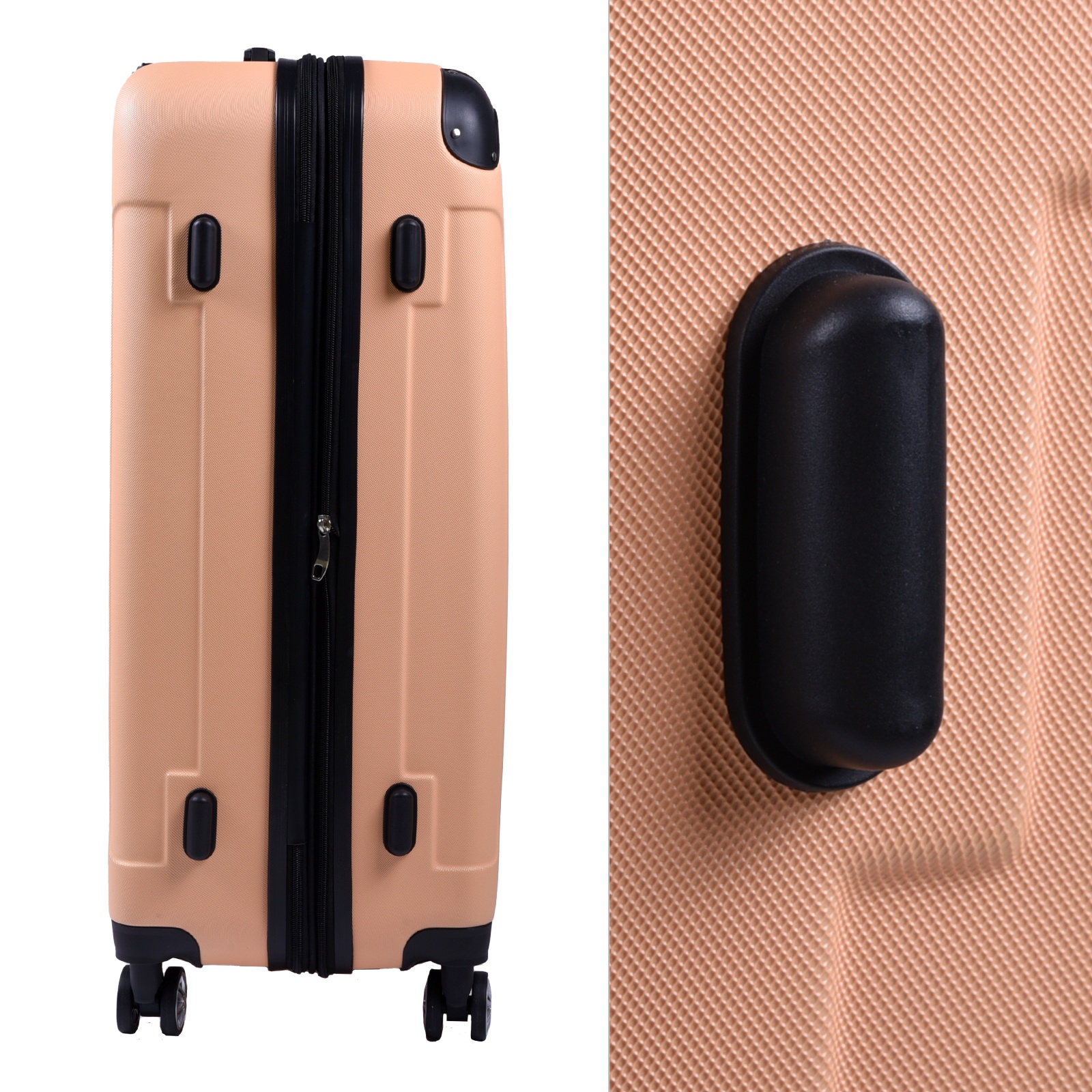 3tlg. Hartschalen Kofferset,Teleskopgriff, Erweiterungsfunktion TSA- Schloss - Bild 9 von 30