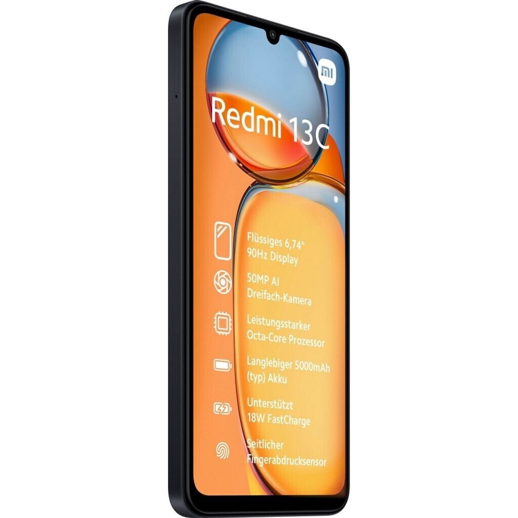 Xiaomi Redmi 13C Dual-SIM 128GB Midnight Black Android Smartphone-4