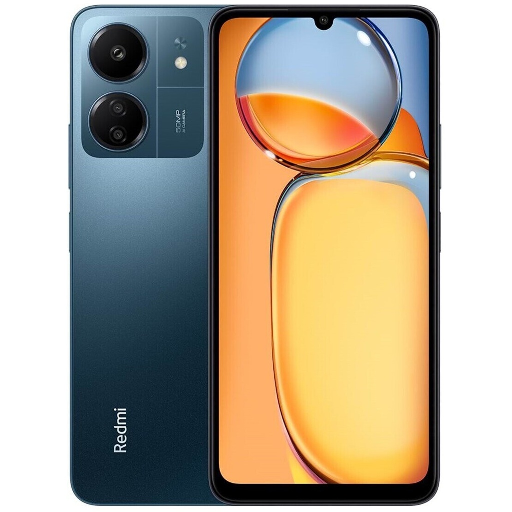 Xiaomi Redmi 13C Dual-SIM 128GB Navy Blue 6GB RAM Android Smartphone wie neu-1
