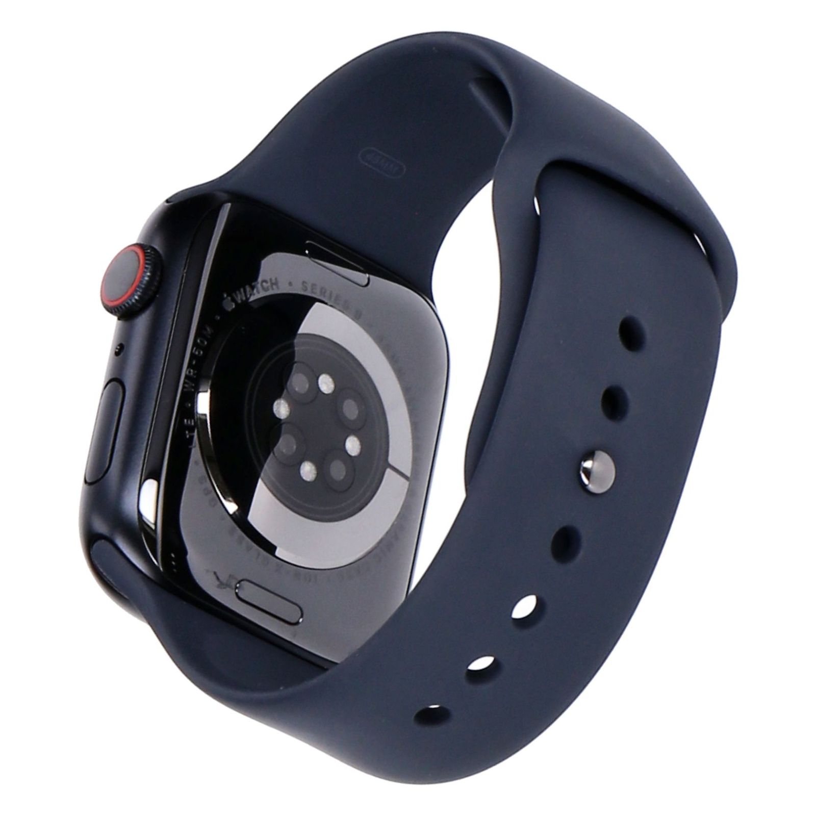 Apple Watch Series 9 45mm GPS + 4G Mitternacht Aluminiumgehäuse mit Sportarmband-3