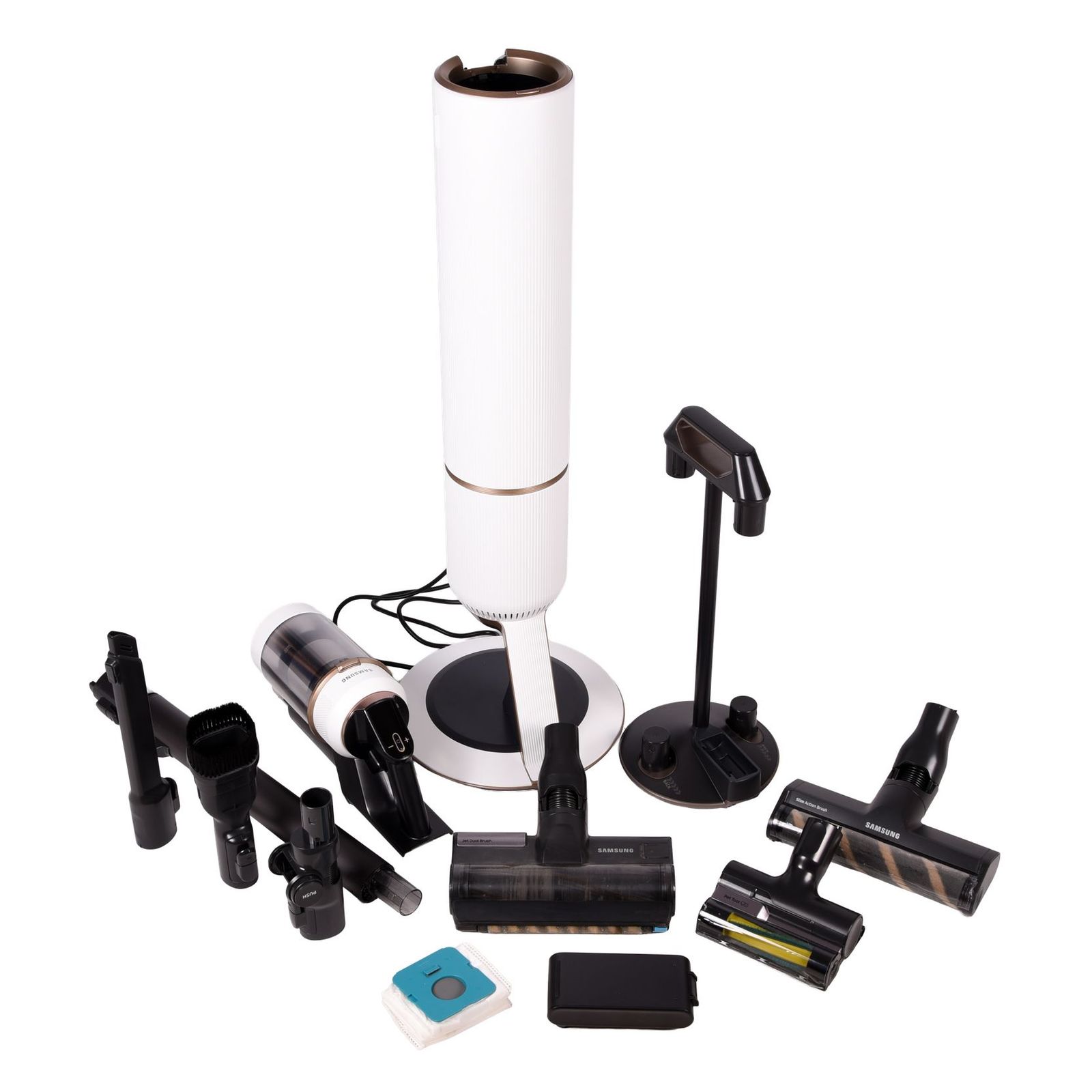 Samsung Bespoke Jet VS20A95843W Akku-Staubsauger mit Entleerungsstation 580 Watt-4