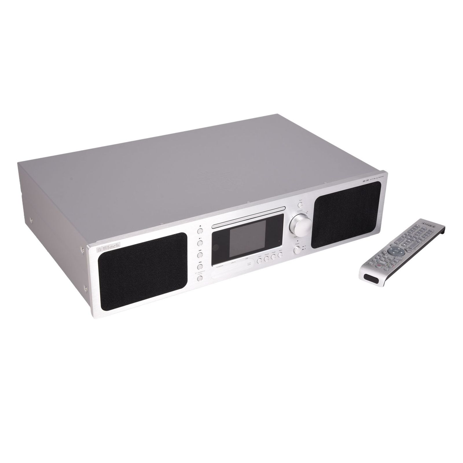 Block BB-200 Blu-ray Internet-Receiver mit 70 Watt Diamantsilber-1
