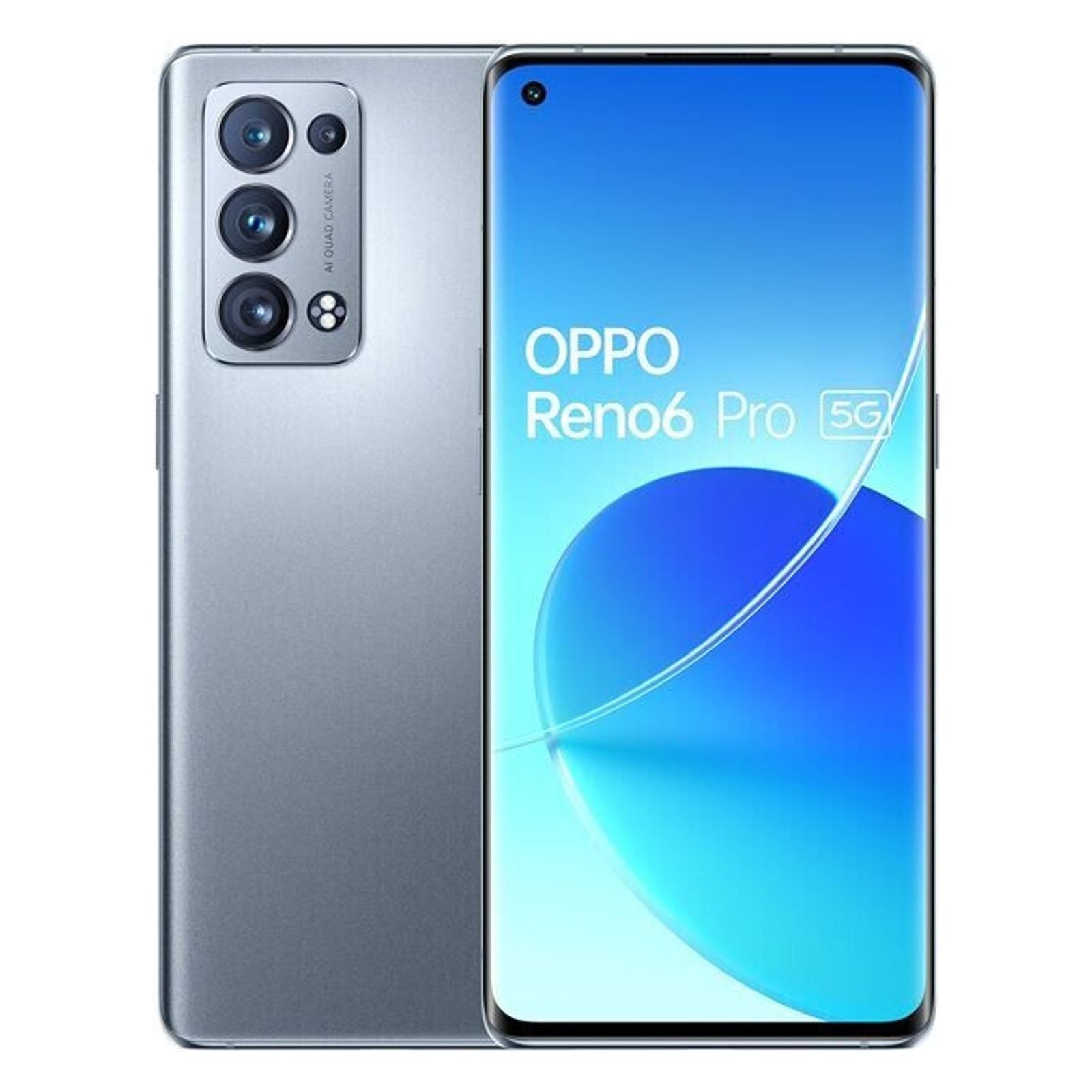 Oppo Reno 6 Pro 5G Dual-SIM 256GB Lunar Grey Android Smartphone NEU-1