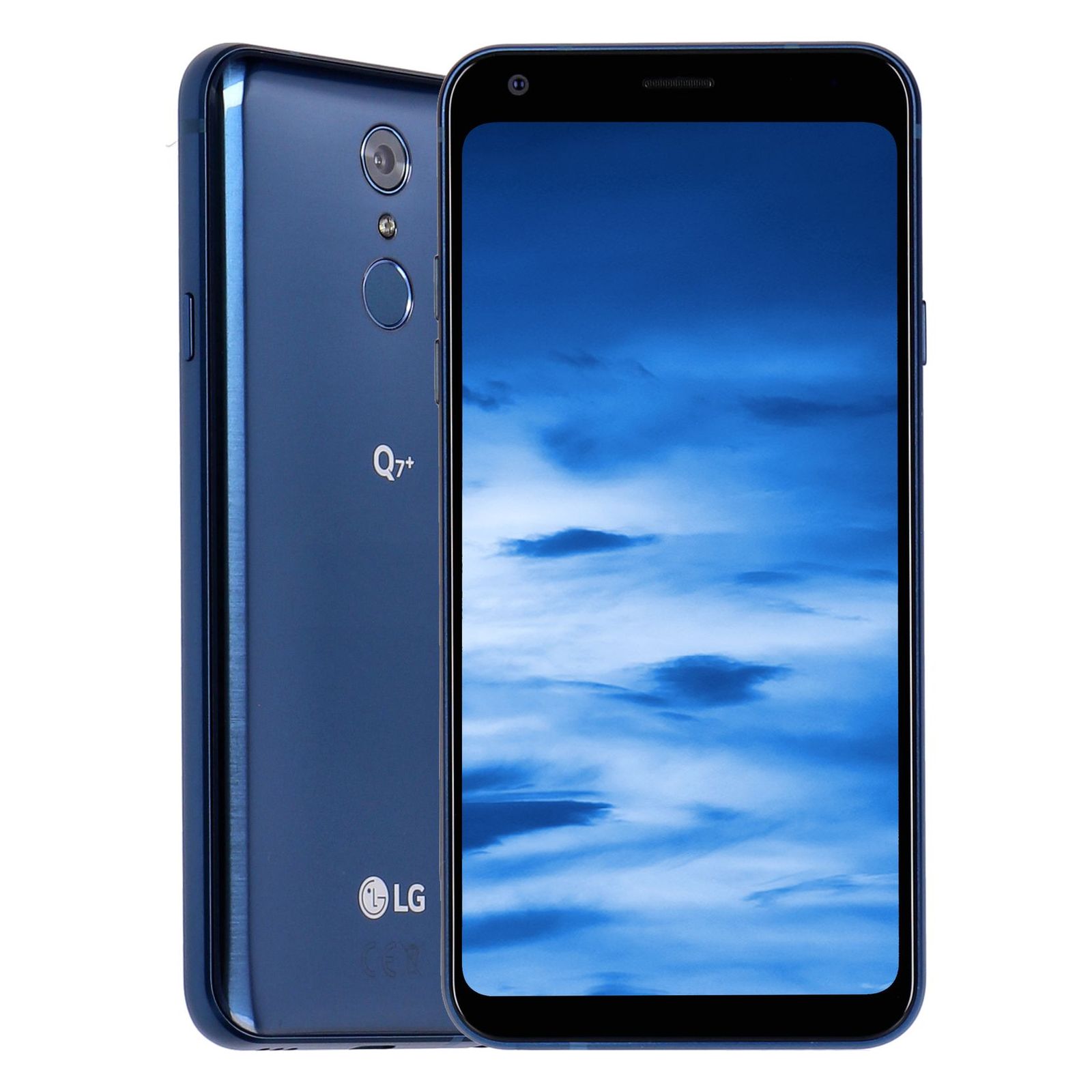 LG Q7+ Q610EA 64GB Blau Android Smartphone wie neu-1