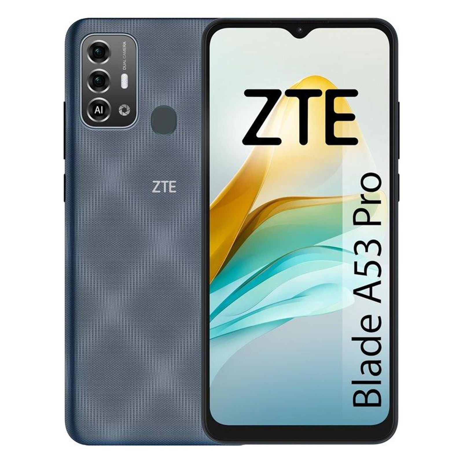 ZTE Blade A53 Pro Dual-SIM 64GB Midnight Blue Android Smartphone-1