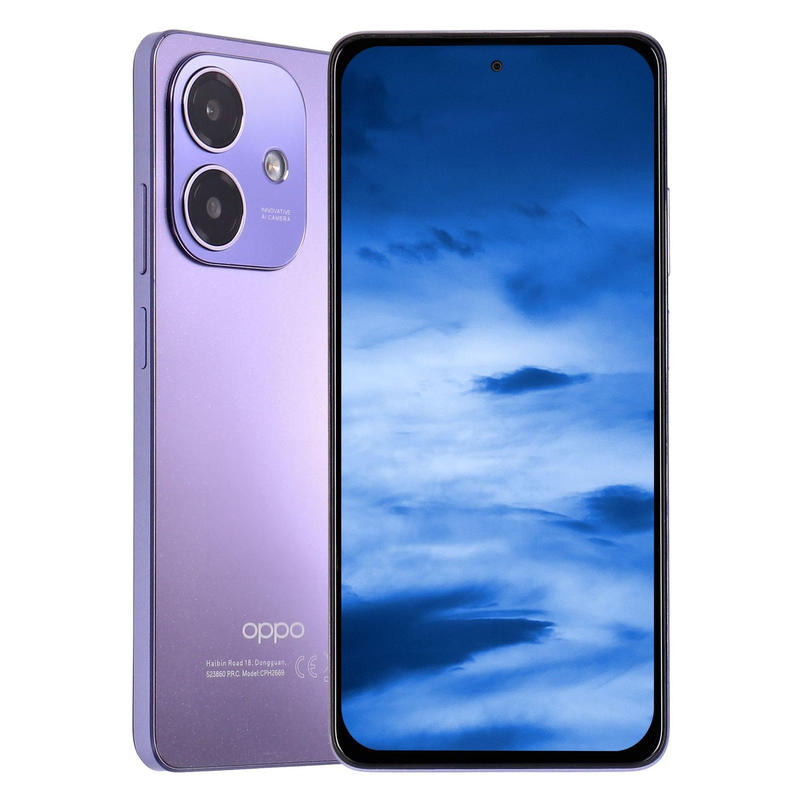 Oppo A40 Dual-SIM 128GB Starry Purple Android Smartphone wie neu-1