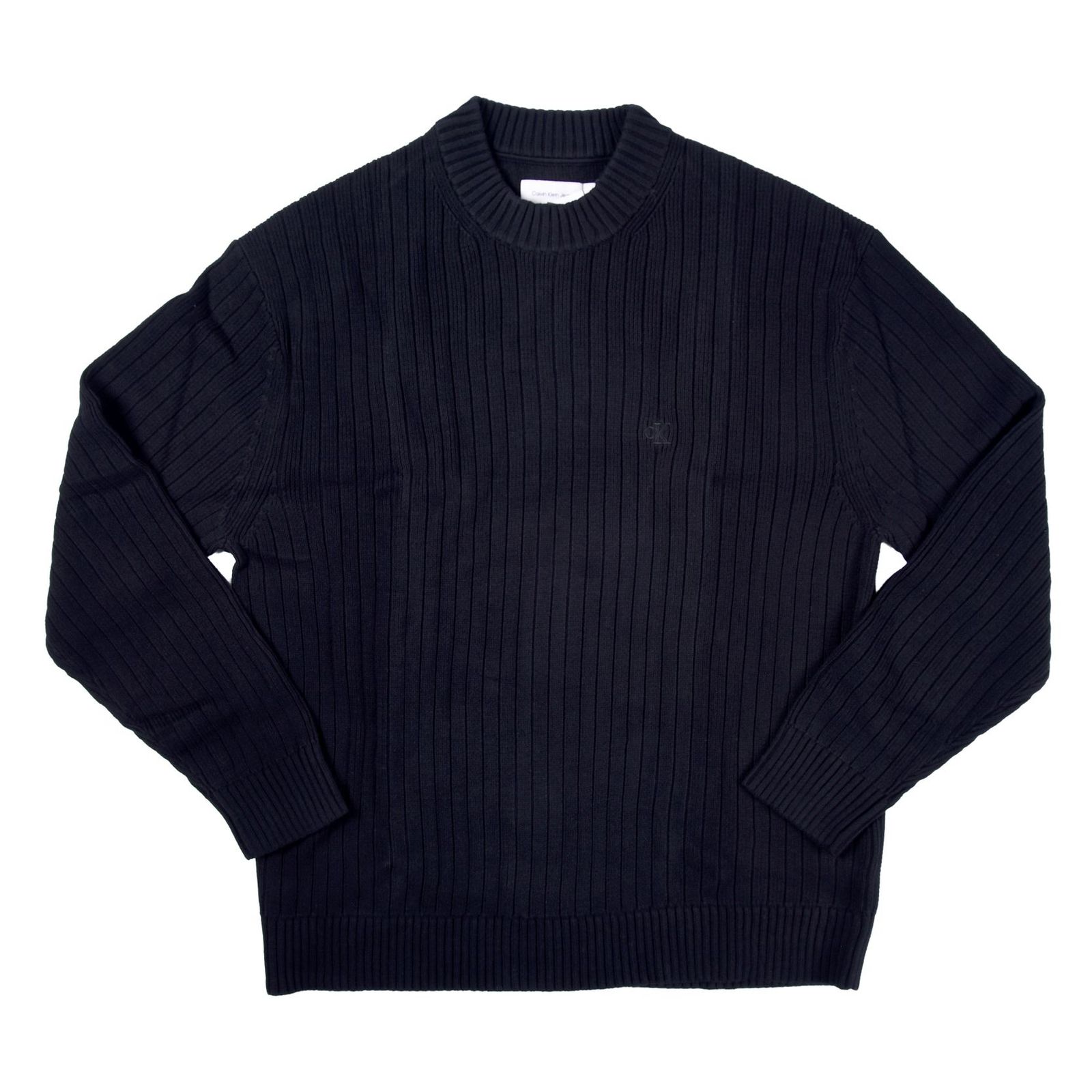 Calvin Klein Jeans Linear Sweater Herren Pullover Schwarz-1