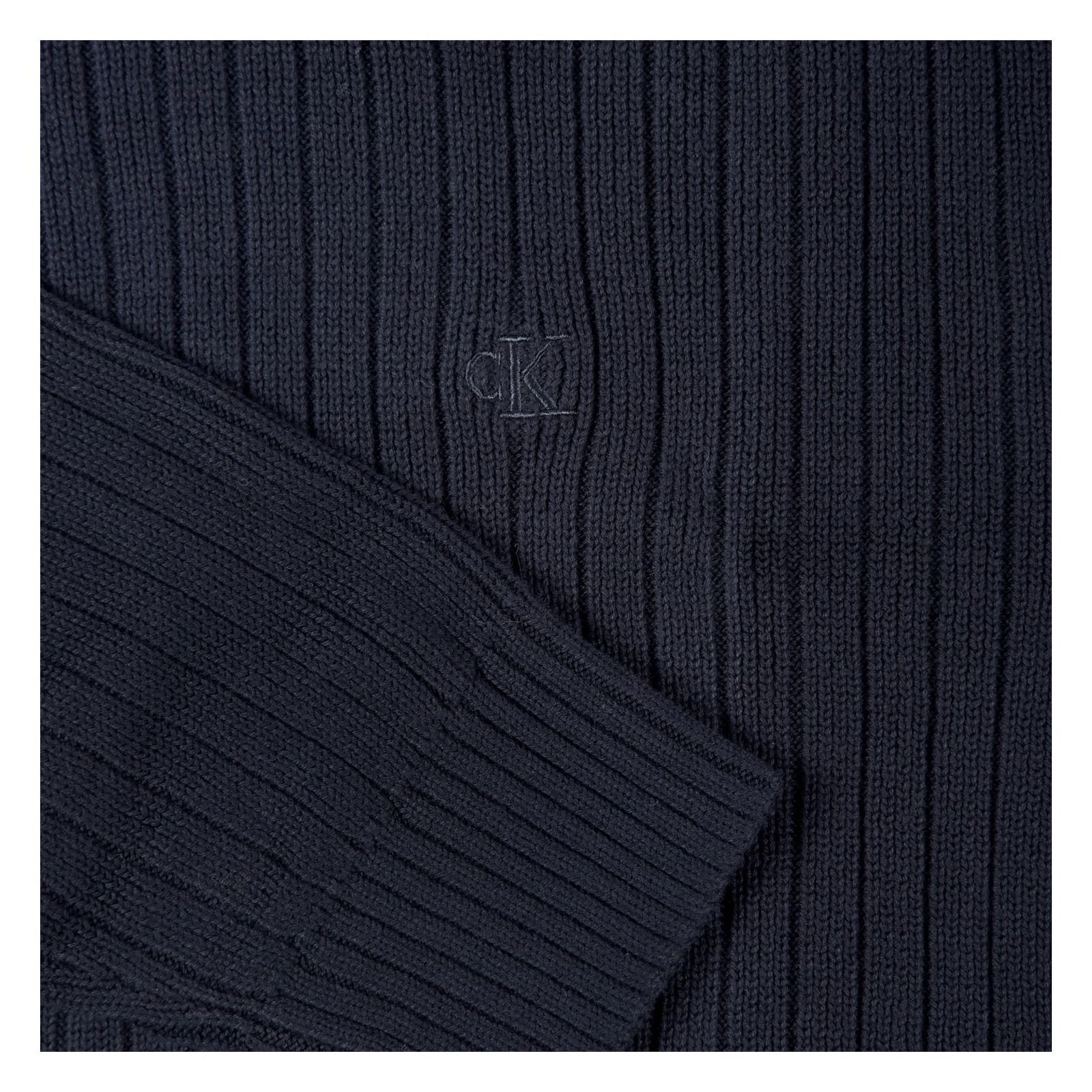 Calvin Klein Jeans Linear Sweater Herren Pullover Schwarz-2