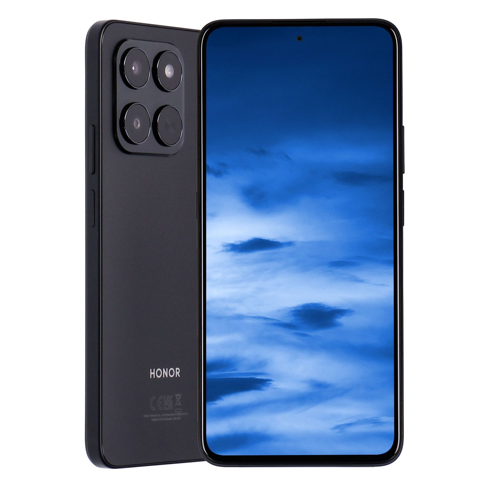 HONOR 400 Smart 5G Dual-SIM 128GB Velvet Black Android Smartphone wie neu-1