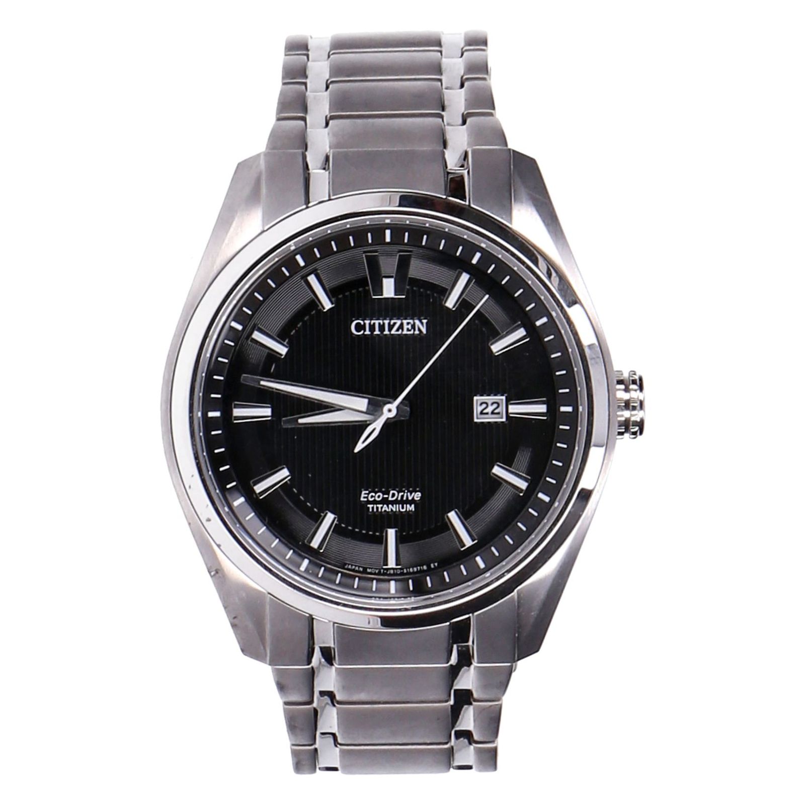 Citizen Eco-Drive Herren Armbanduhr Titanium AW1240-57E Bastlerware-1