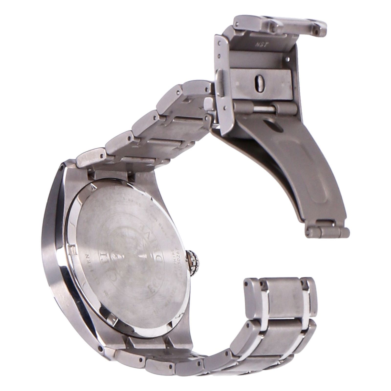 Citizen Eco-Drive Herren Armbanduhr Titanium AW1240-57E Bastlerware-3
