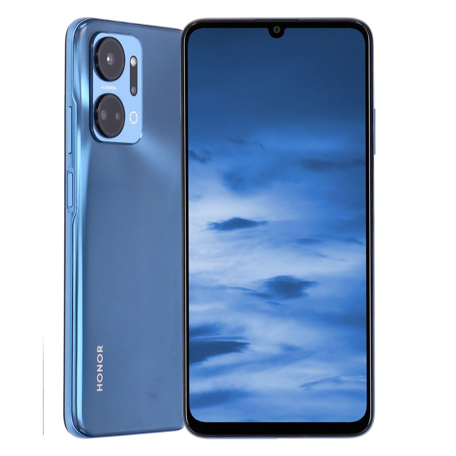 HONOR X7a 4G Dual-SIM 128GB Ocean Blue Android Smartphone gut-1
