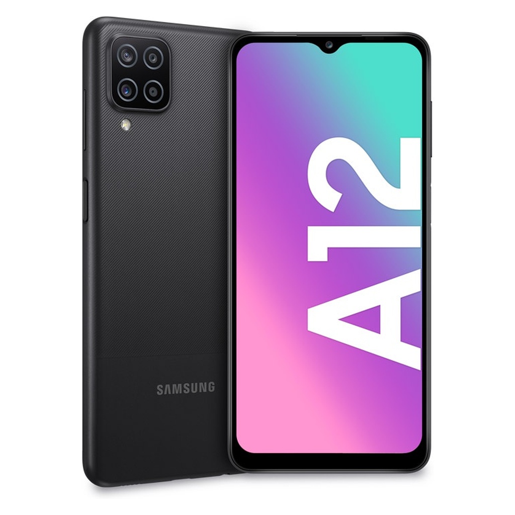 Samsung Galaxy A12 Nacho 64 GB black Android Smartphone 6,5 Zoll 48 MPix-1