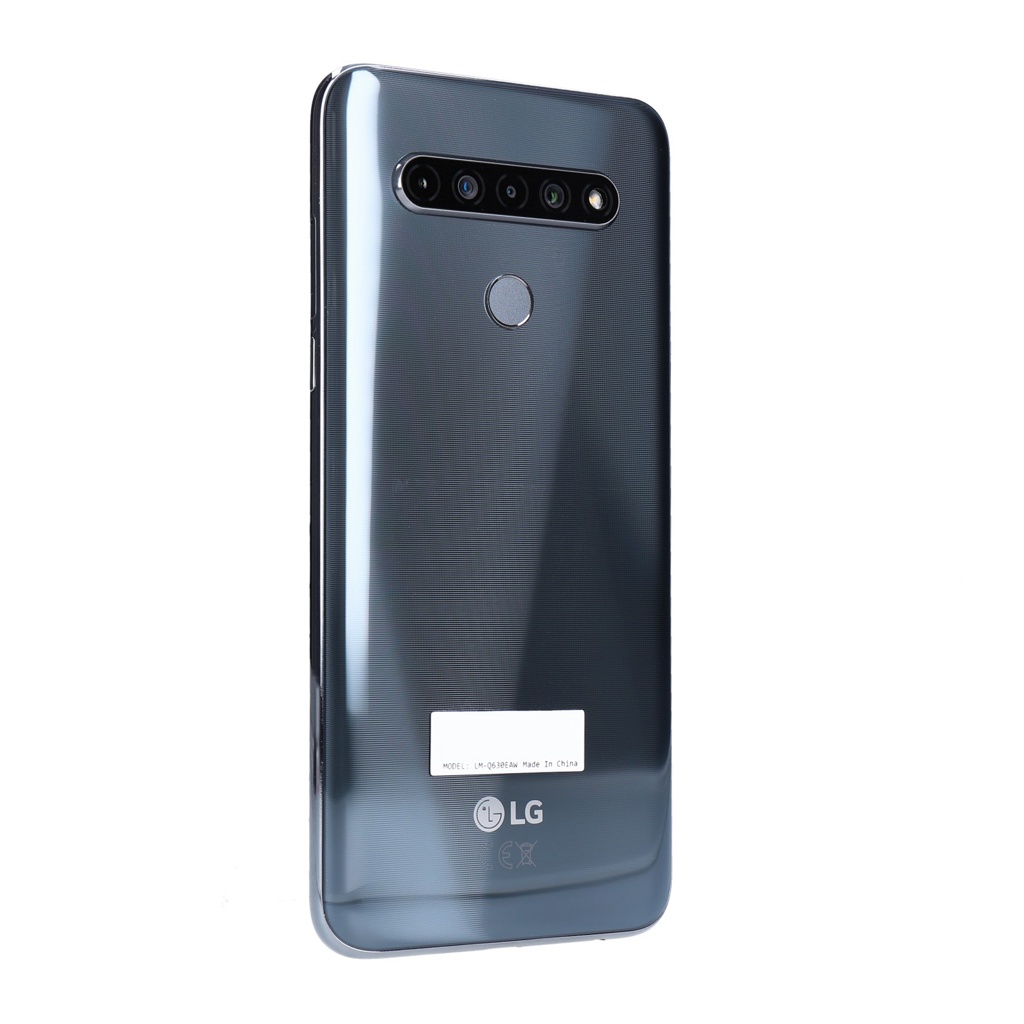 LG K61 Q630EAW Dual-SIM 128GB Titan Android Smartphone Guter Zustand-3