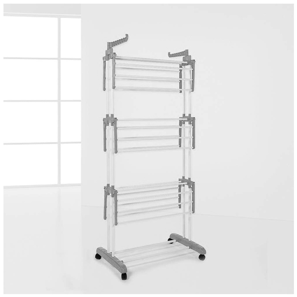 Turm- Wäscheständer, Wäschetrockner, Wäscheturm | 18 Meter Wäscheleine