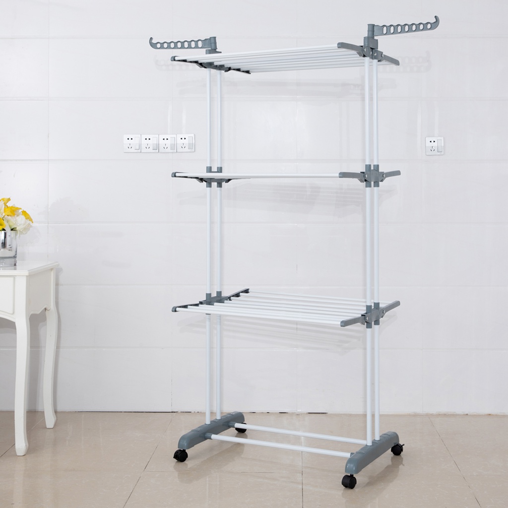 Turm- Wäscheständer, Wäschetrockner, Wäscheturm | 18 Meter Wäscheleine