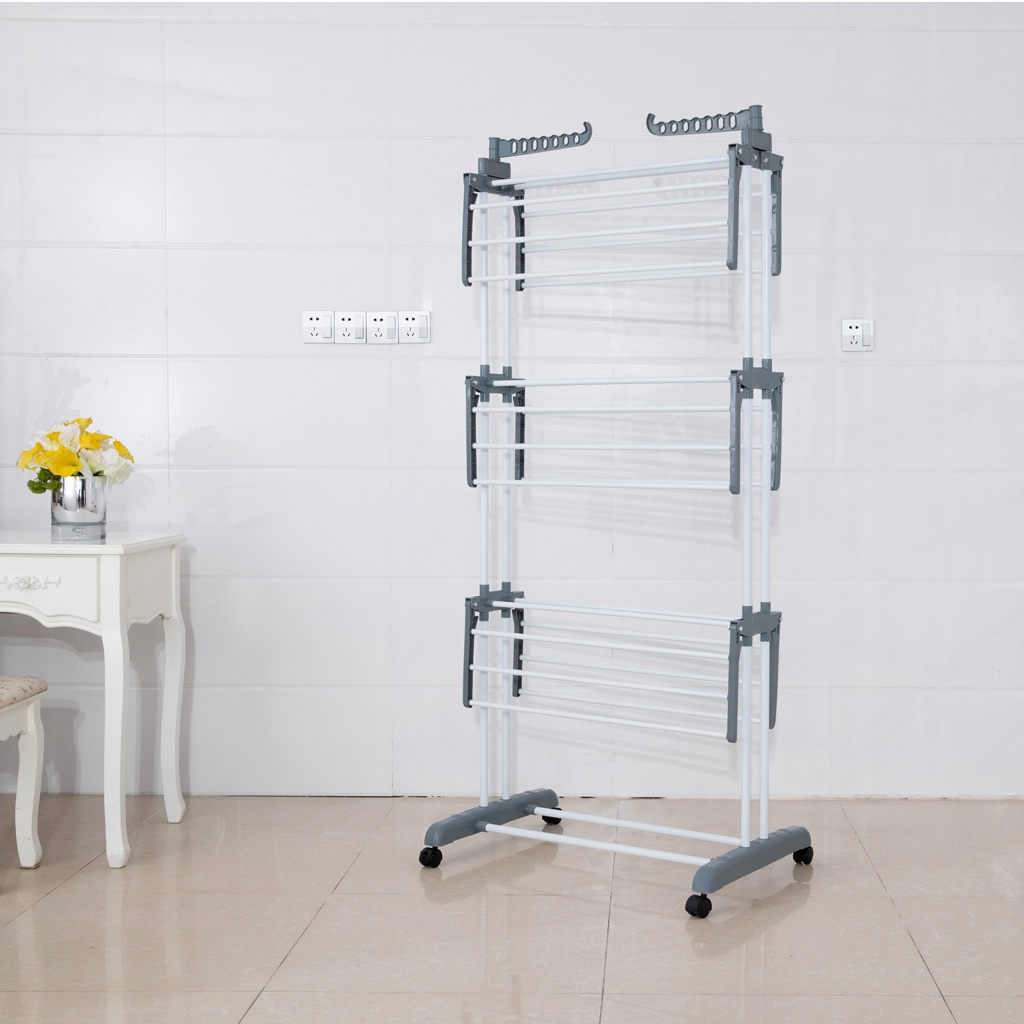 Turm- Wäscheständer, Wäschetrockner, Wäscheturm | 18 Meter Wäscheleine