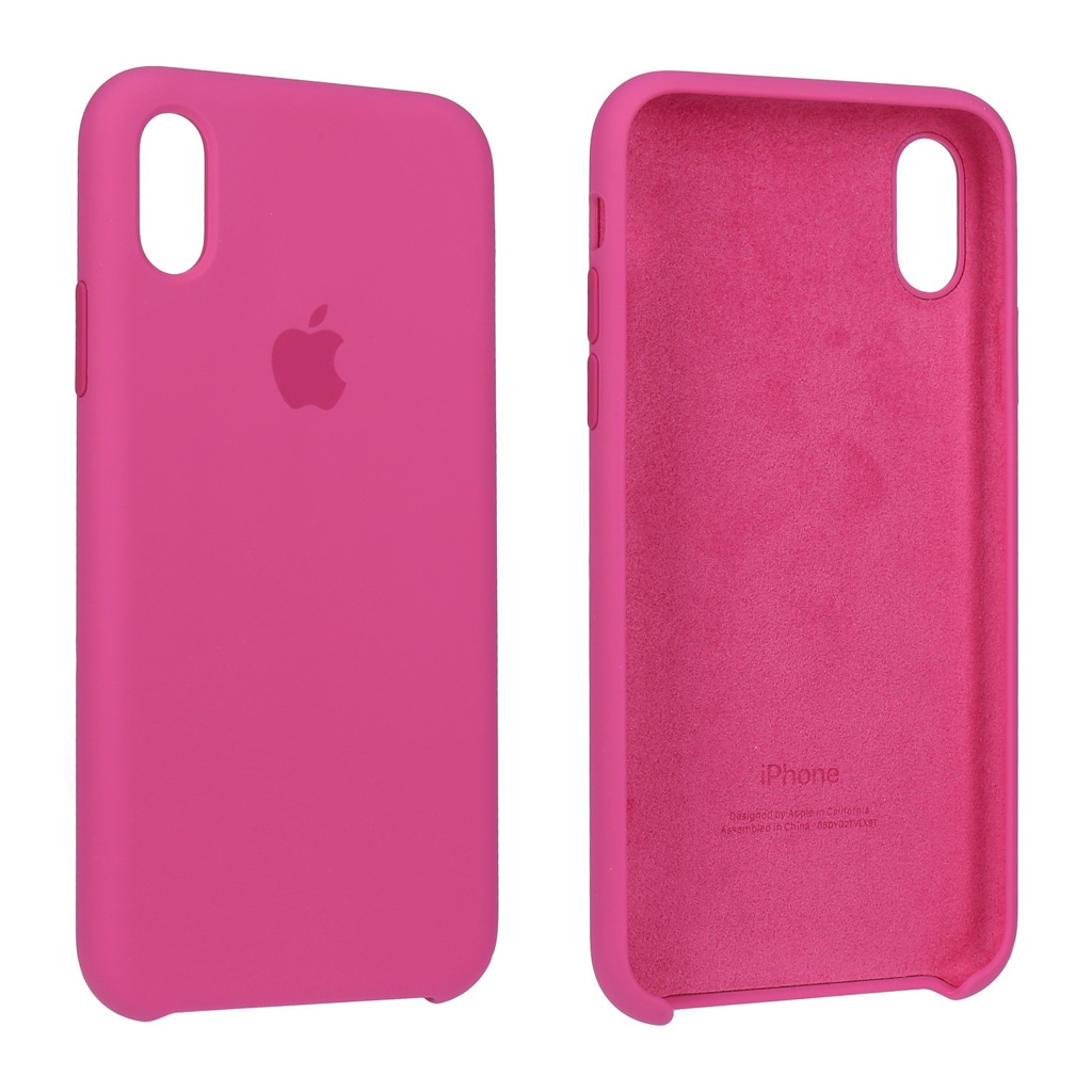 Apple Silicone Case für iPhone XS in Drachenfrucht MW9A2ZM/A NEU&OVP-3