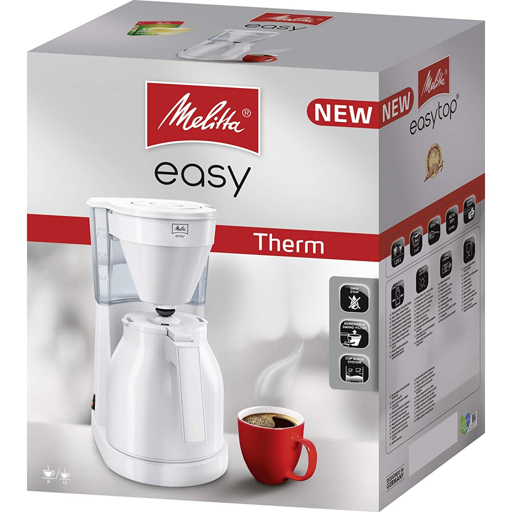 Melitta Easy II Therm Filterkaffeemaschine weiß | eBay